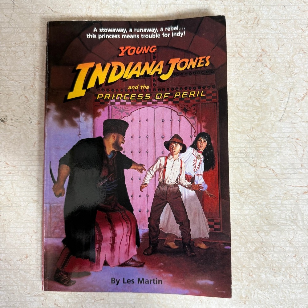 Young Indiana Jones and the Princess of Peril‎ Book 1991 Adventure